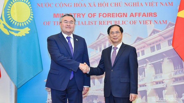 Bộ trưởng Ngoại giao Kazakhstan: Việt Nam là đối tác ưu tiên tại khu vực
