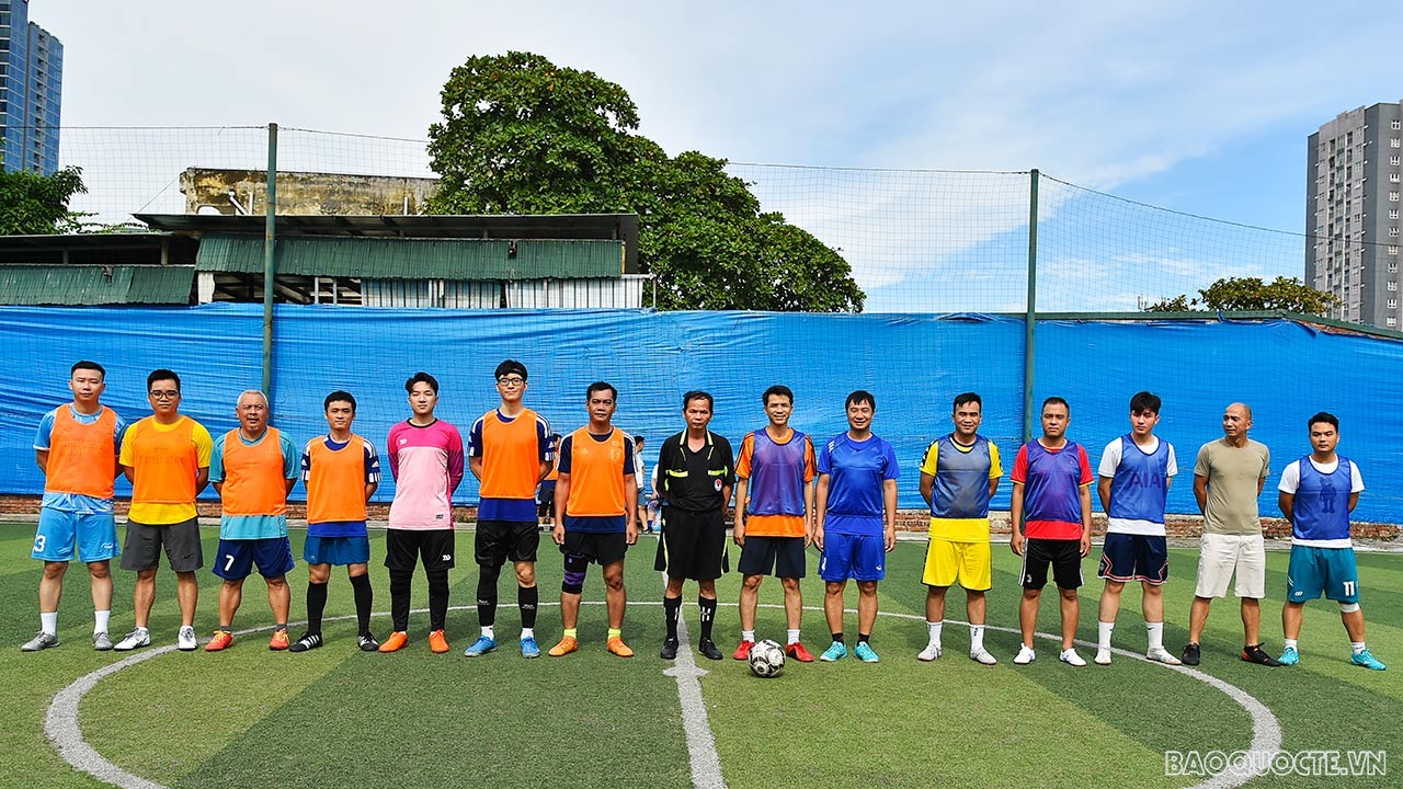 Hội thao chào mừng 77 năm ngày thành lập ngành Ngoại giao