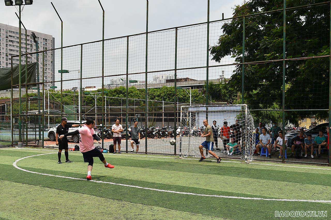 Hội thao chào mừng 77 năm ngày thành lập ngành Ngoại giao