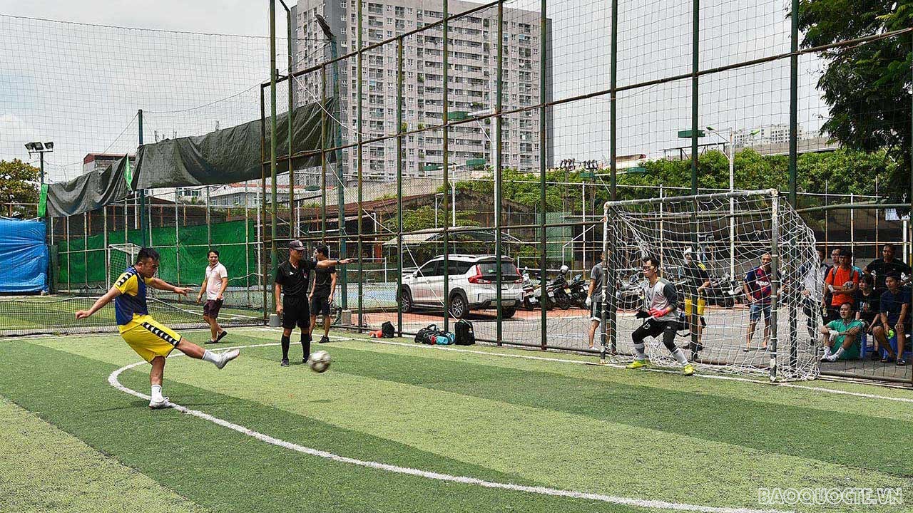 Hội thao chào mừng 77 năm ngày thành lập ngành Ngoại giao