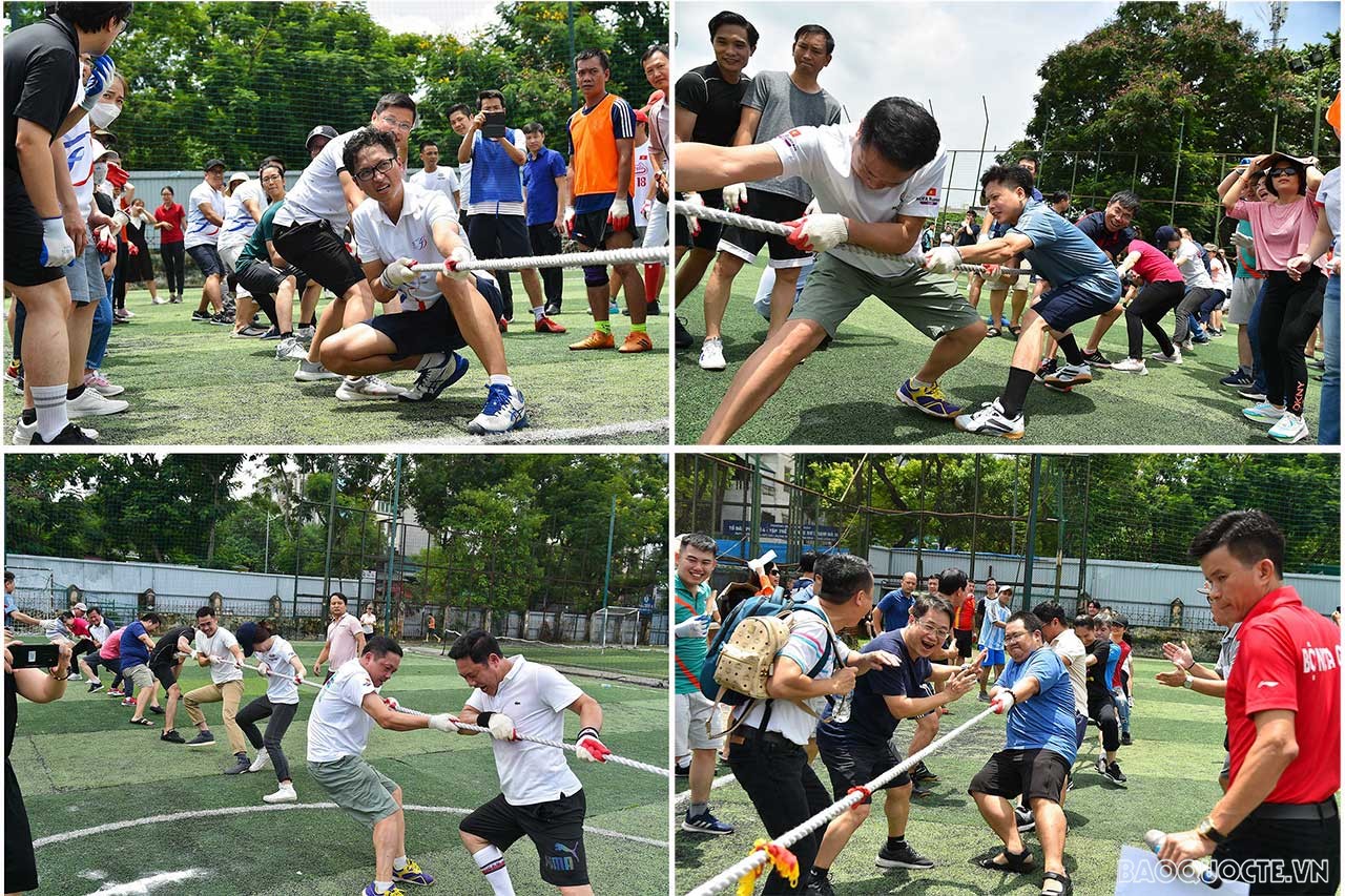 Hội thao chào mừng 77 năm ngày thành lập ngành Ngoại giao