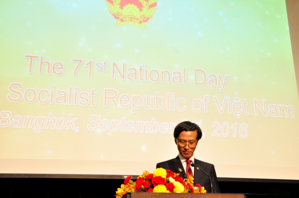 Thái Lan: Đại sứ quán Việt Nam tổ chức kỷ niệm Quốc khánh 2/9 thai lan dai su quan viet nam to chuc ky niem quoc khanh 29