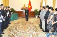 thieu nhi con em can bo bo ngoai giao vui tet trung thu