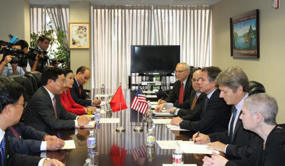 pho thu tuong pham binh minh tiep thu truong ngoai giao hoa ky