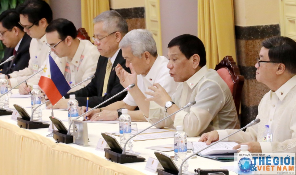 mot so hinh anh le don tong thong philippines rodrigo roa duterte tham chinh thuc viet nam