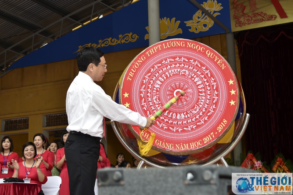 pho thu tuong pham binh minh du khai giang tai thai nguyen