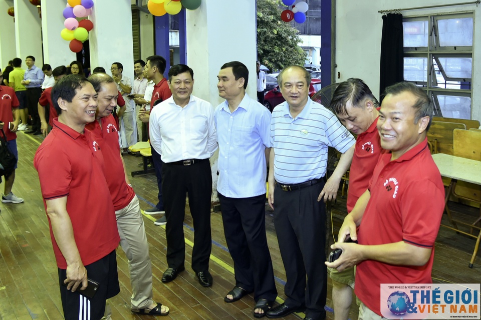 tung bung buoi giao luu the thao giua bo ngoai giao va van phong chinh phu