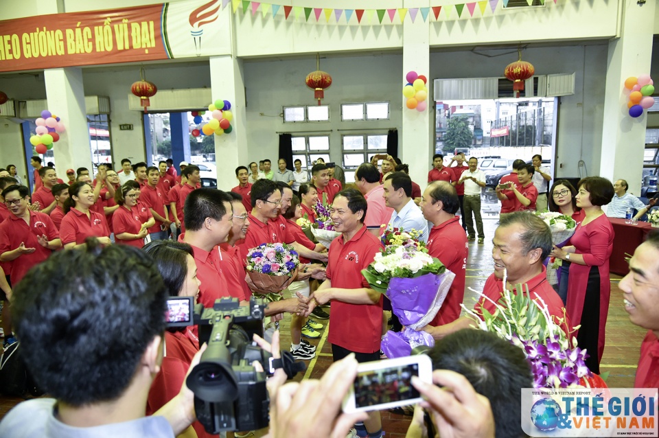 tung bung buoi giao luu the thao giua bo ngoai giao va van phong chinh phu