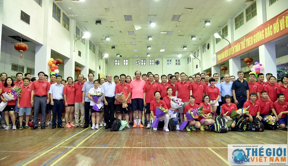 tung bung buoi giao luu the thao giua bo ngoai giao va van phong chinh phu