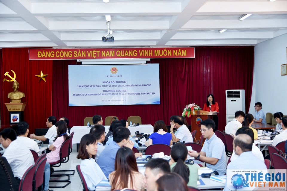 khai giang khoa boi duong kien thuc ve phap ly trong xu ly tranh chap tren bien dong