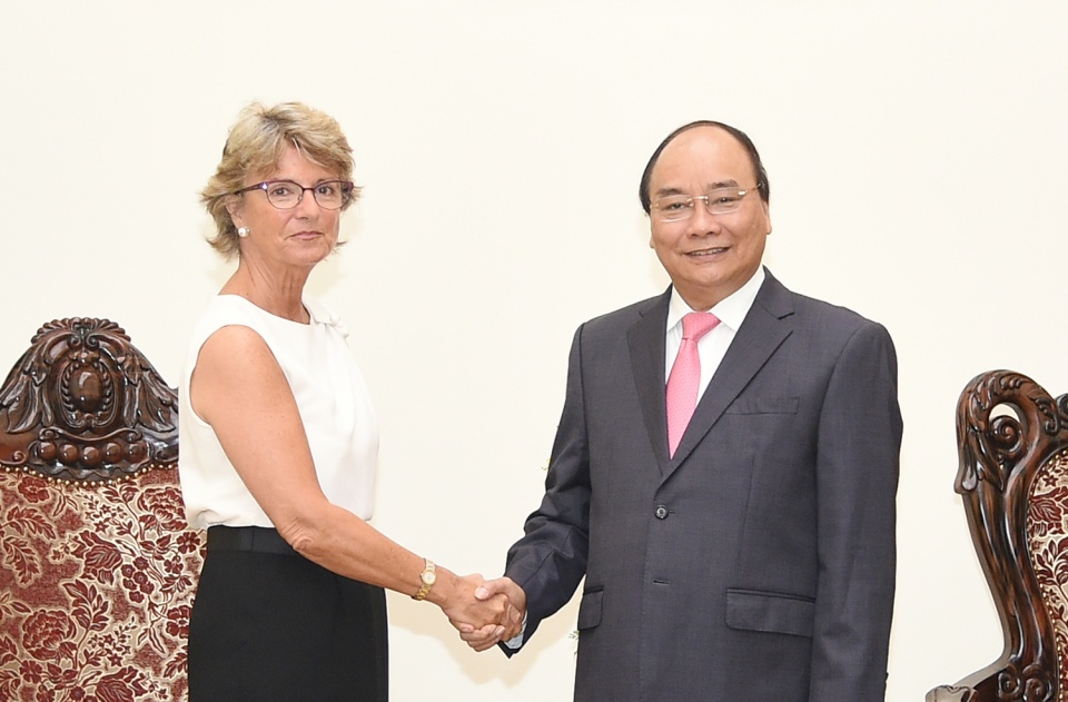 Thủ tướng tiếp Đại sứ Tây Ban Nha chào xã giao tin nhap 20170919141135