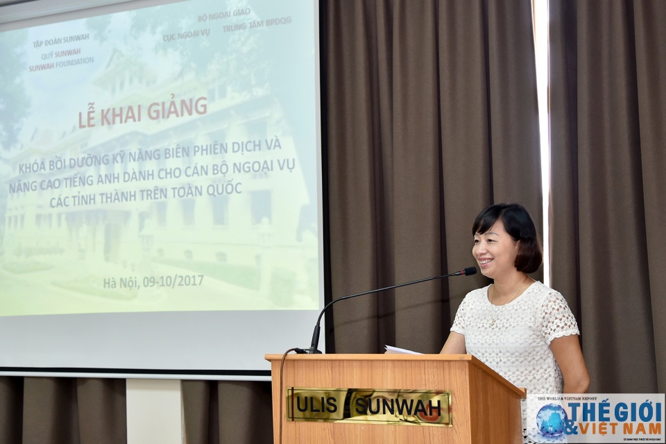 khai giang khoa dao tao nang cao ky nang bien phien dich cho can bo ngoai vu