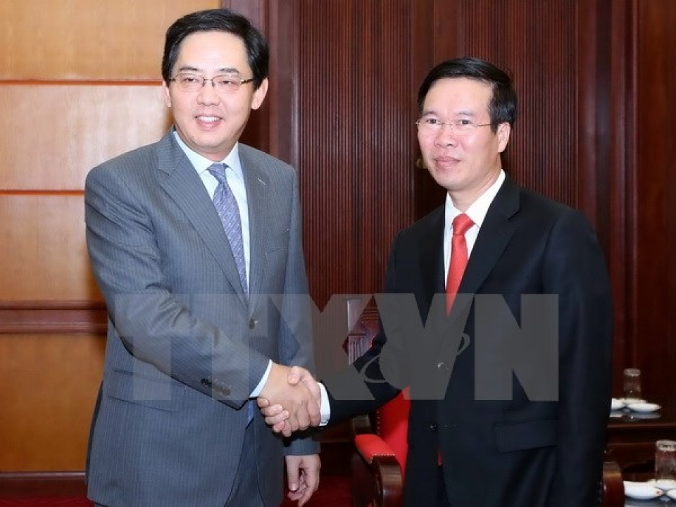 Chiêu đãi kỷ niệm 68 năm Quốc khánh Trung Quốc chieu dai ky niem 68 nam quoc khanh trung quoc