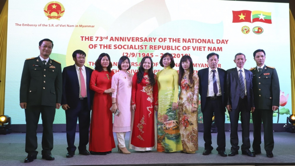 sac mau van hoa viet nam trong le ky niem quoc khanh 29 tai myanmar