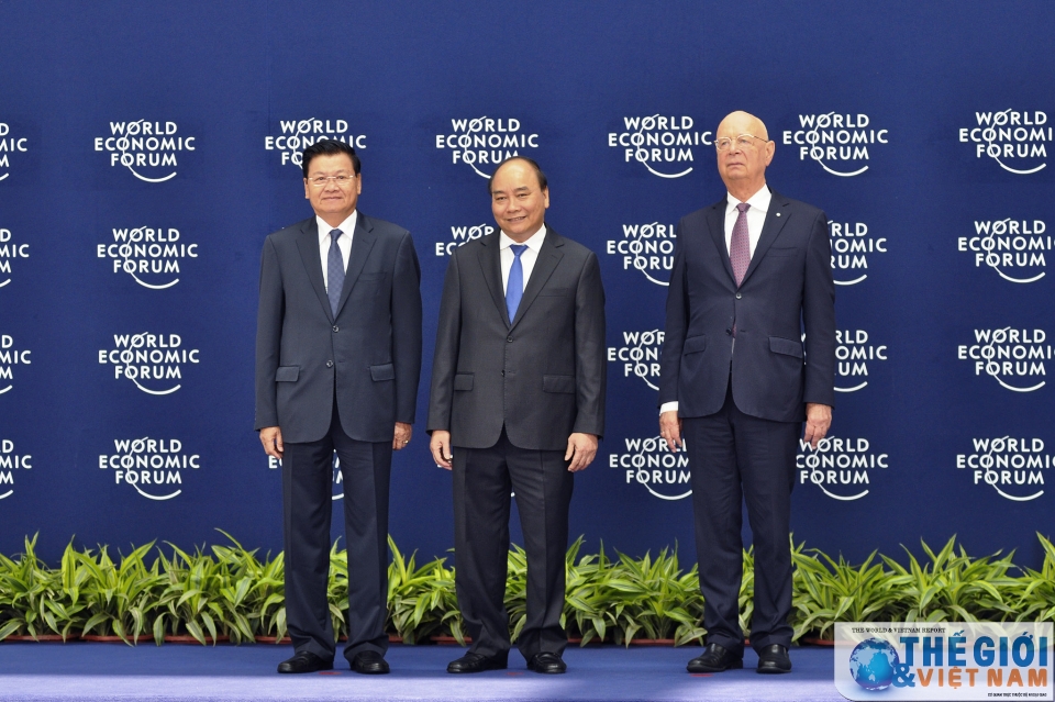 toan canh le don cac truong doan tham du wef asean 2018