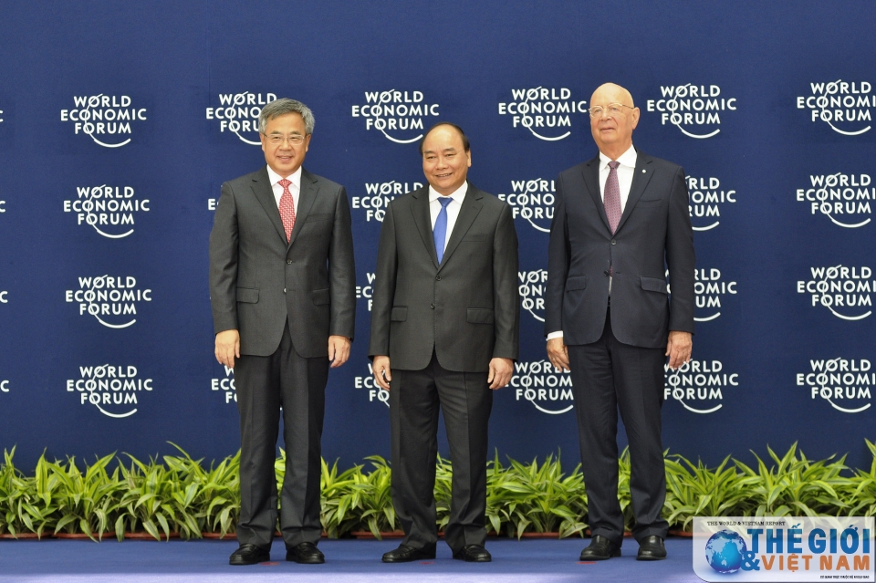 toan canh le don cac truong doan tham du wef asean 2018