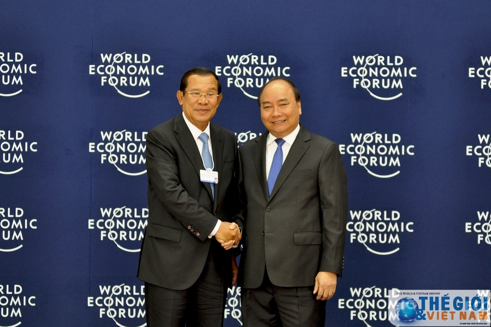 toan canh le don cac truong doan tham du wef asean 2018