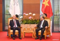 Thủ tướng tiếp Giáo sư sáng lập WEF Klaus Schwab