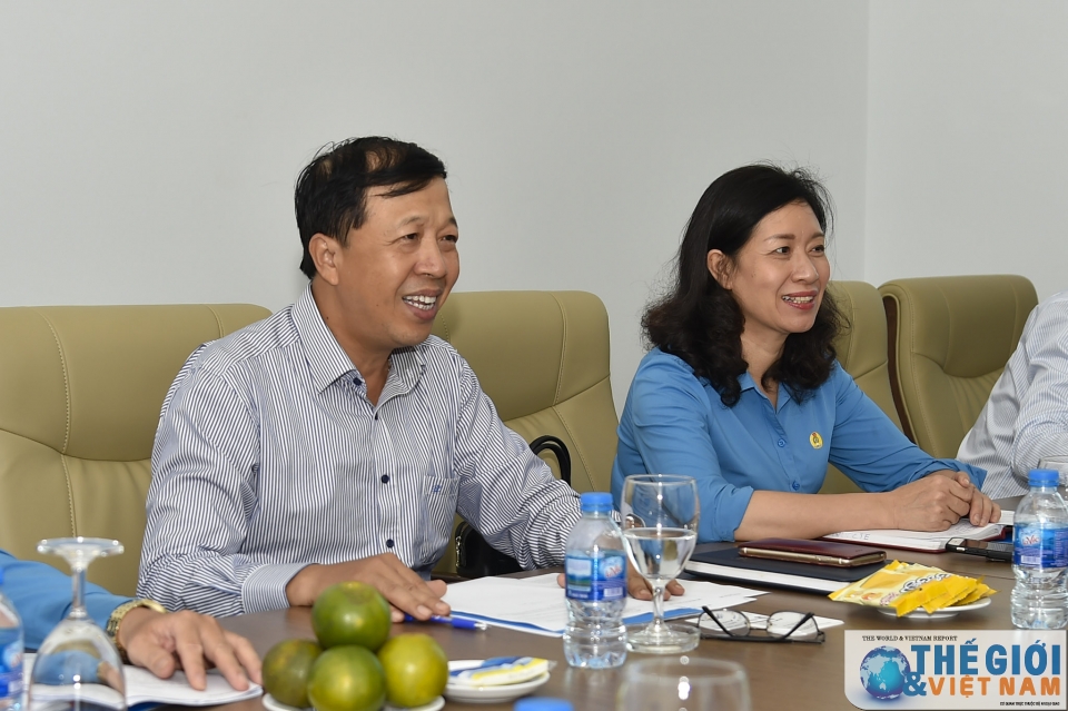 doan trung uong lien hiep cong doan lao trao doi kinh nghiem cong tac tai bo ngoai giao