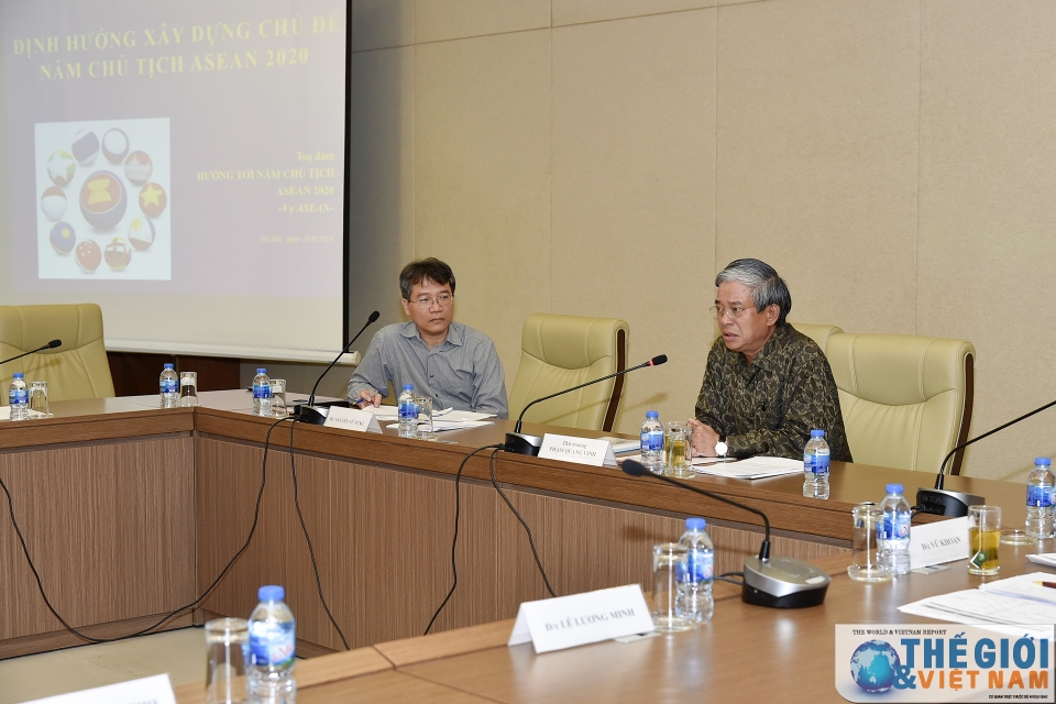 Toạ đàm "Hướng tới Năm Chủ tịch ASEAN 2020" toa dam huong toi nam chu tich asean 2020