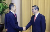 truyen thong the gioi viet ve chu tich nuoc tran dai quang