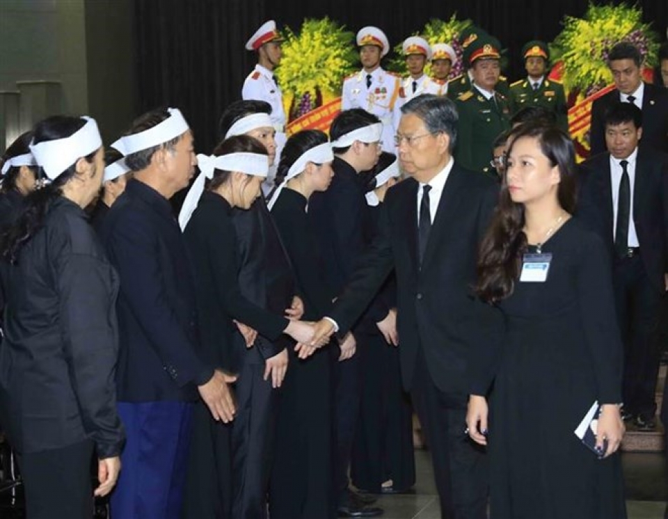 lanh dao cac nuoc va to chuc quoc te vieng chu tich nuoc tran dai quang