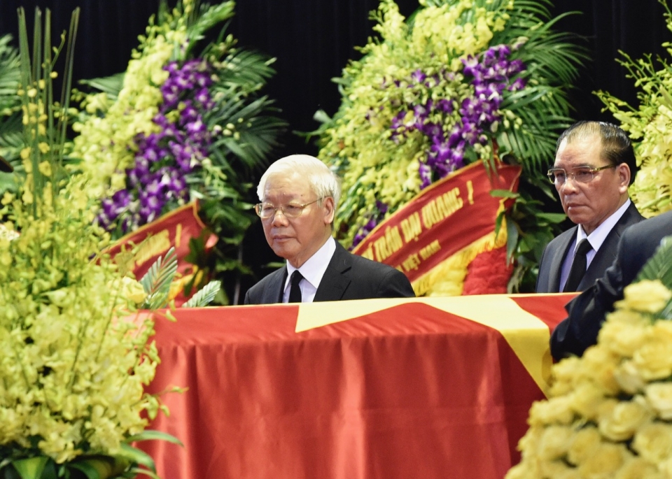 le truy dieu le an tang chu tich nuoc tran dai quang