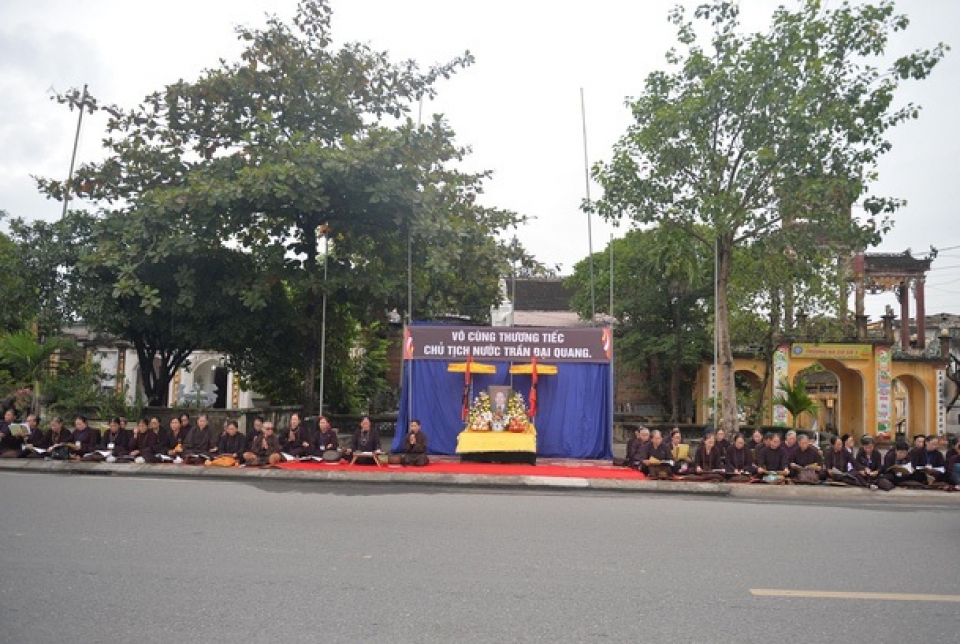 le truy dieu le an tang chu tich nuoc tran dai quang