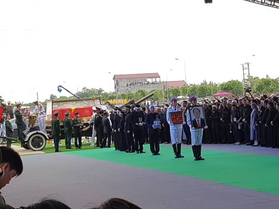 le truy dieu le an tang chu tich nuoc tran dai quang