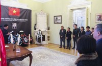 Lễ viếng Chủ tịch nước Trần Đại Quang tại Romania
