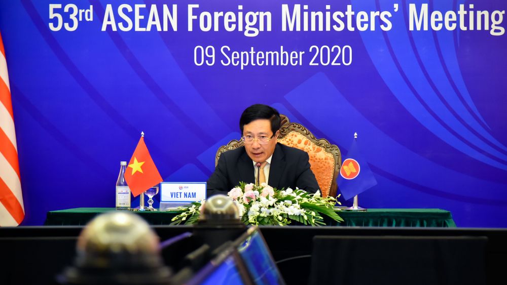 Các Bộ trưởng Ngoại giao ASEAN nhất trí nỗ lực triển khai các sáng kiến Năm Chủ ASEAN 2020 cac-bo-truong-ngoai-giao-asean-nhat-tri-no-luc-trien-khai-cac-sang-kien-nam-chu-asean-2020-1