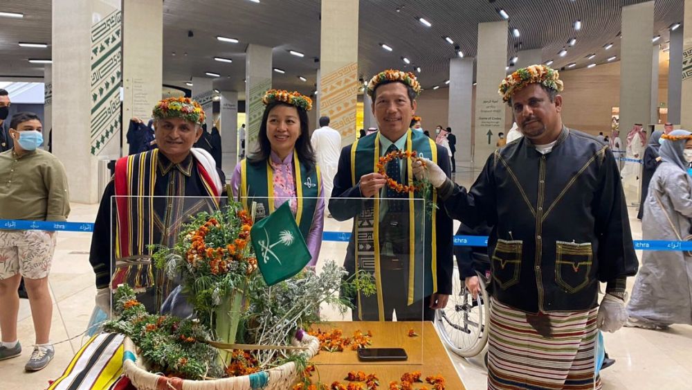 Đại sứ Vũ Viết Dũng dự các hoạt động kỷ niệm Quốc khánh Saudi Arabia Đại sứ Vũ Viết Dũng dự các hoạt động kỷ niệm Quốc khánh Saudi Arabia