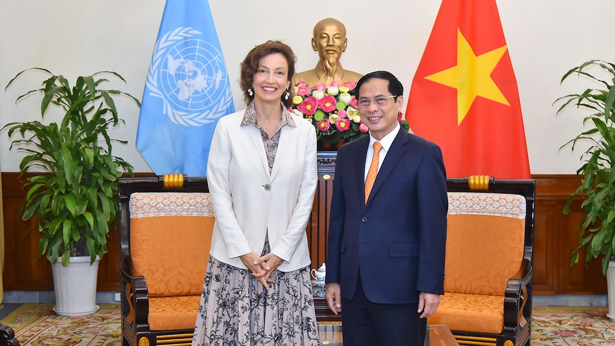 Tổng giám đốc UNESCO Audrey Azoulay thăm chính thức Việt Nam