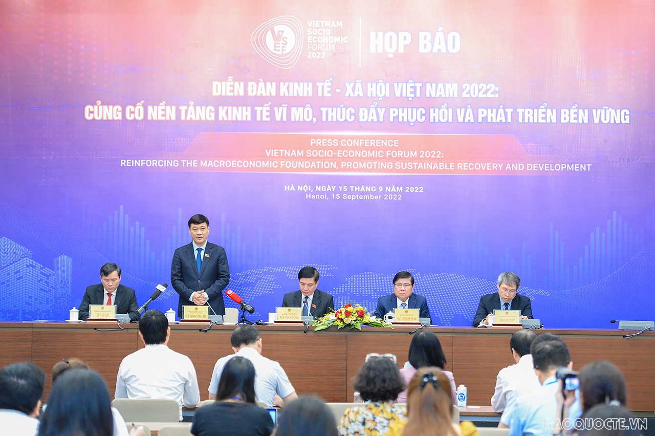 Diễn đàn Kinh tế - Xã hội Việt Nam năm 2022 sẽ diễn ra vào ngày 18/9