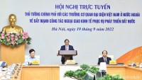 Thủ tướng Phạm Minh Chính: Tiếp tục quyết liệt xây dựng nền ngoại giao kinh tế phục vụ phát triển