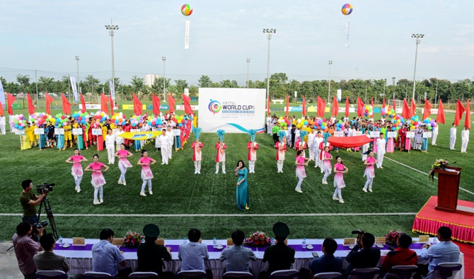 viettel to chuc san choi the thao cho nhan vien tren toan cau