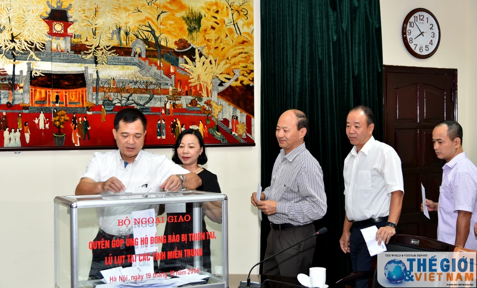 Hỗ trợ Bình Định khắc phục hậu quả mưa lũ ho tro binh dinh khac phuc hau qua mua lu