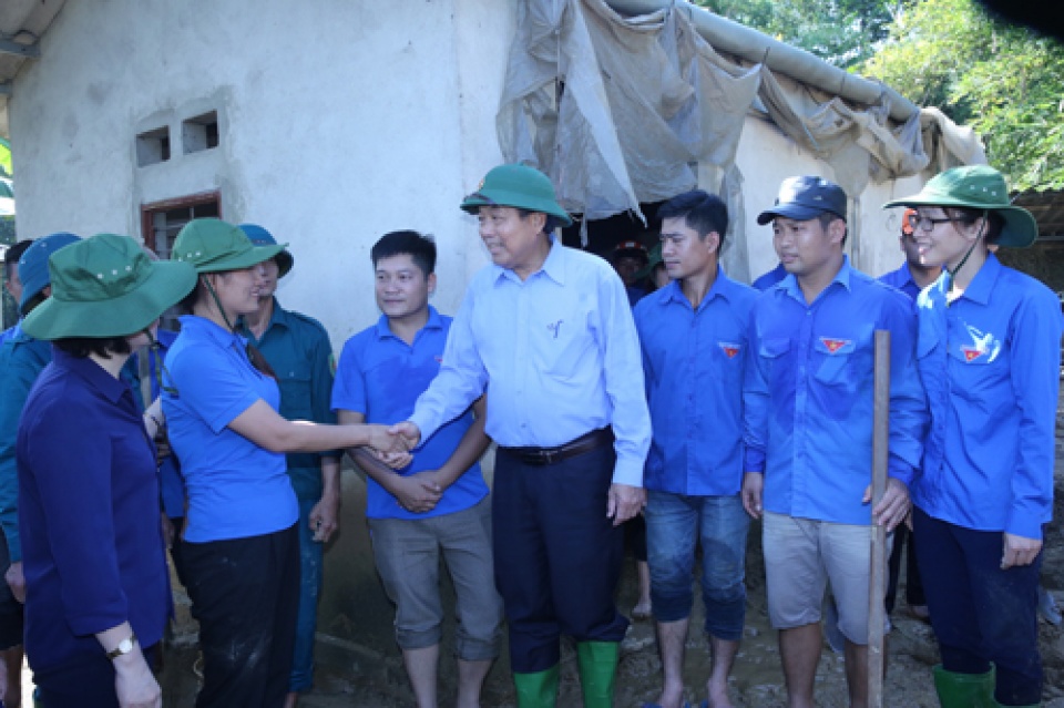 pho thu tuong thuong truc chi dao khac phuc hau qua mua lu o yen bai