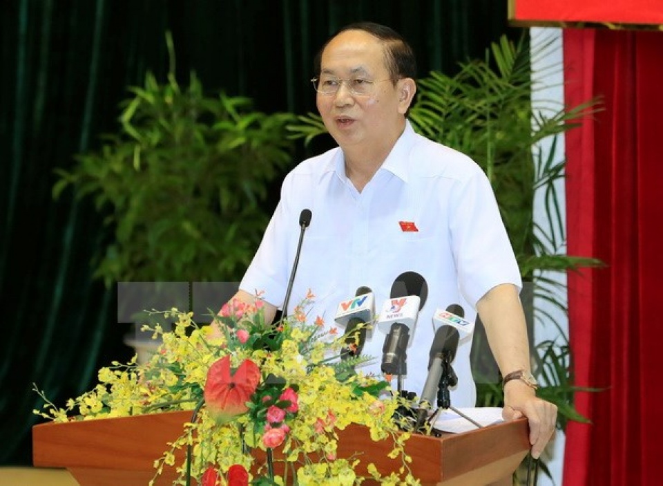 Chủ tịch nước Trần Đại Quang tiếp xúc cử tri TP Hồ Chí Minh tin nhap 20171013222928