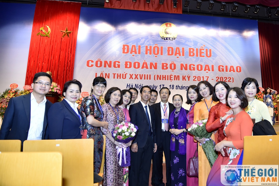 sac mau dai hoi cong doan bo ngoai giao nhiem ky 2017 2022