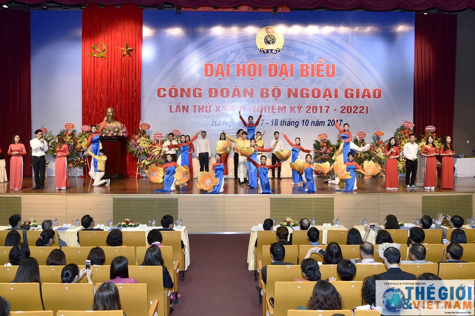 sac mau dai hoi cong doan bo ngoai giao nhiem ky 2017 2022