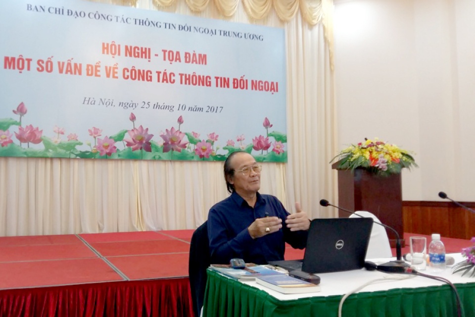 hoi nghi toa dam ve cong tac thong tin doi ngoai cho phong vien