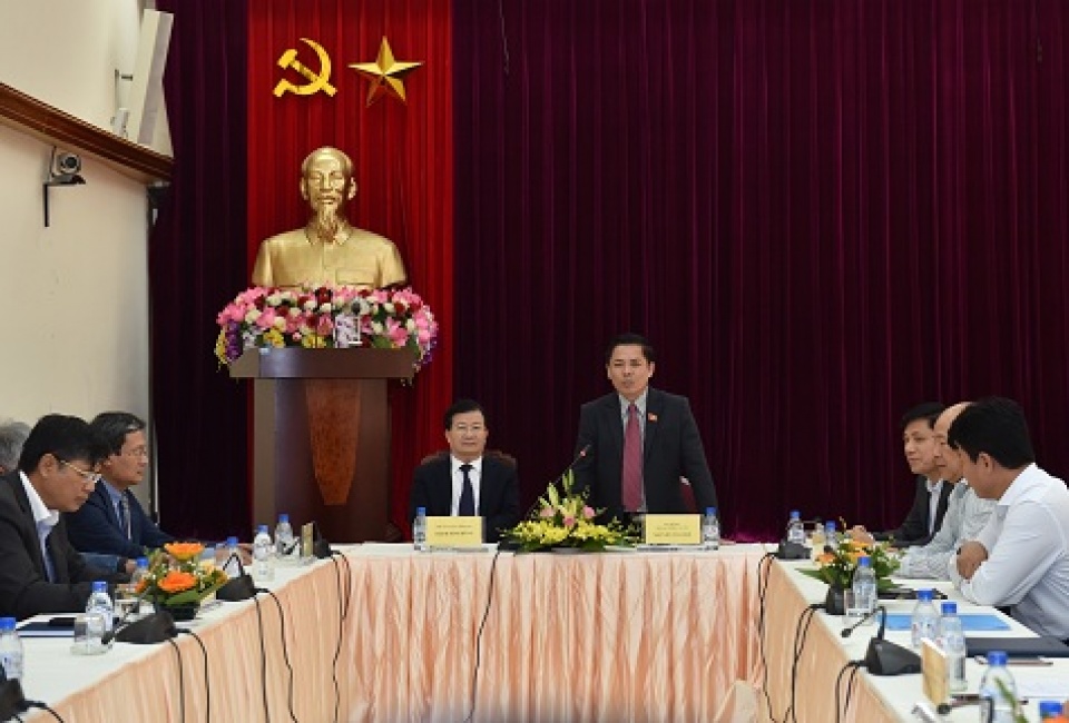 Giao nhiệm vụ 'nóng' với tân Bộ trưởng GTVT tin nhap 20171031143659
