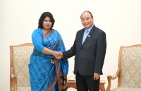 chu tich nuoc tran dai quang tra loi phong van bao chi bangladesh