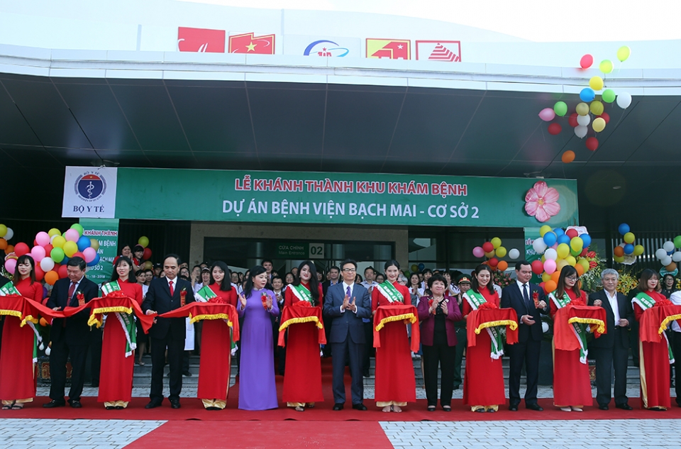 Khánh thành Bệnh viện Bạch Mai, Việt Đức cơ sở 2 tin nhap 20181021202629