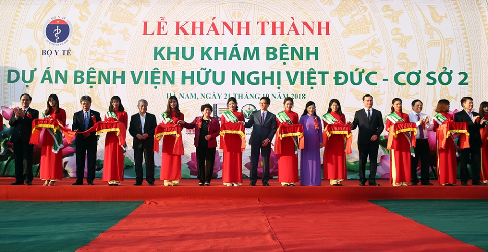 Khánh thành Bệnh viện Bạch Mai, Việt Đức cơ sở 2 tin nhap 20181021202629