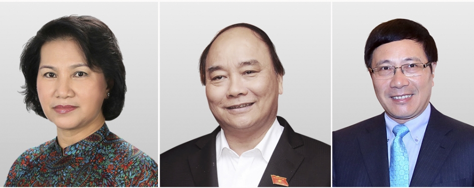 quoc hoi cong bo ket qua lay phieu tin nhiem 48 lanh dao chu chot