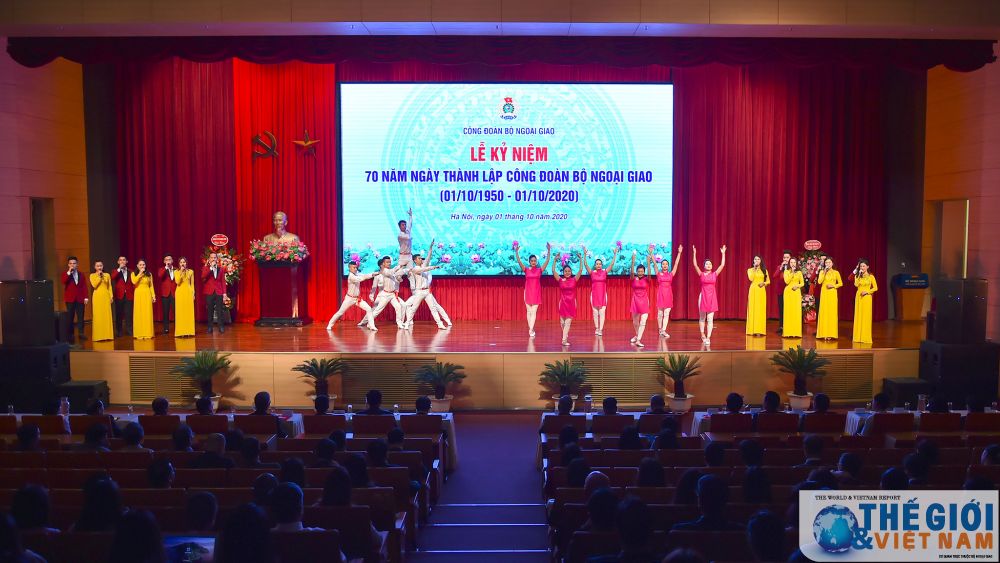 cong doan bo ngoai giao ky niem 70 nam thanh lap