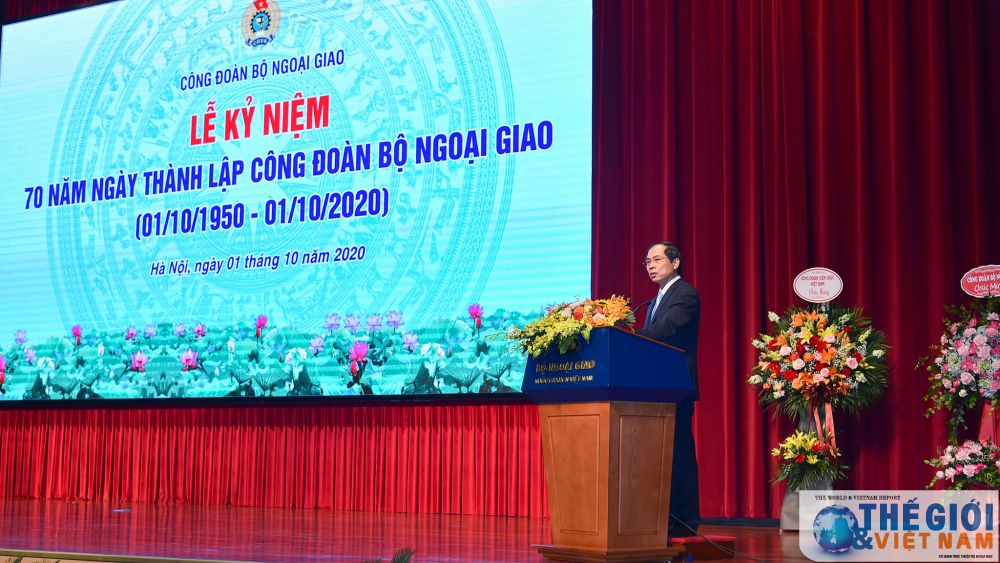 cong doan bo ngoai giao ky niem 70 nam thanh lap