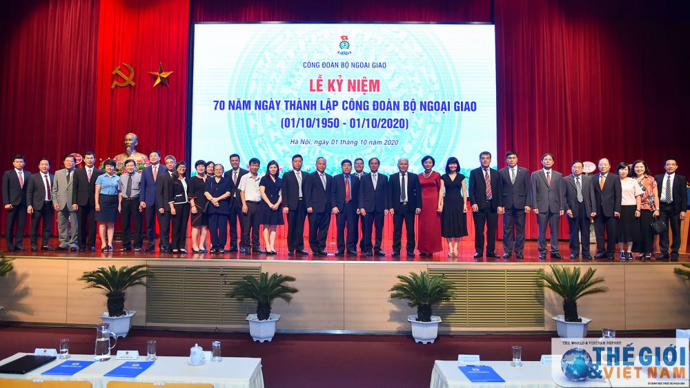 cong doan bo ngoai giao ky niem 70 nam thanh lap